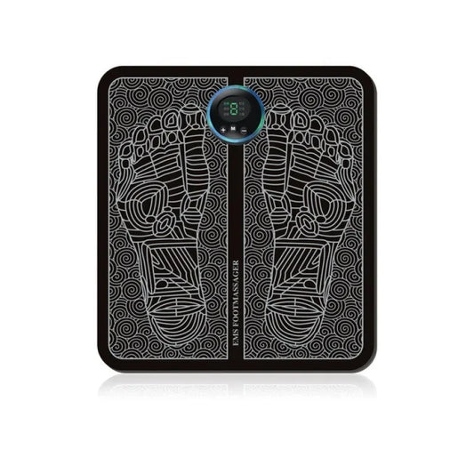 Electric USB Charging Foot Massage Mat Relaxes Foot Acupoint Massage Mat Improves Blood Circulation 8 Modes 19 Level Relaxation